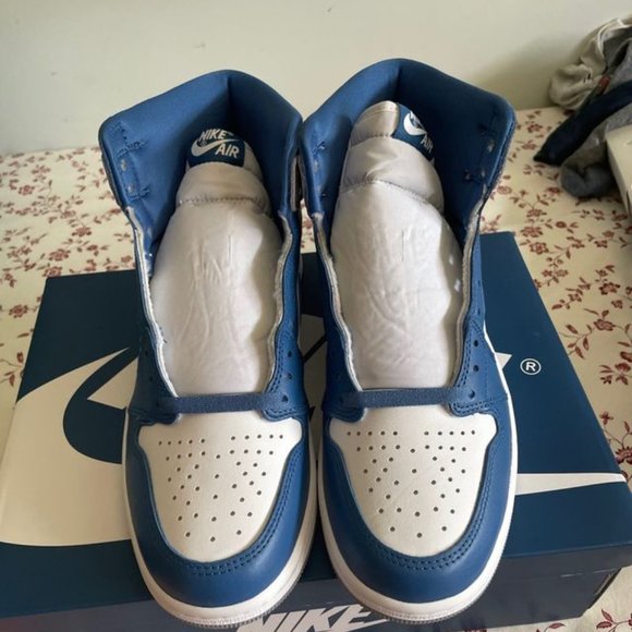 Air jordan 1 Blue Shoes